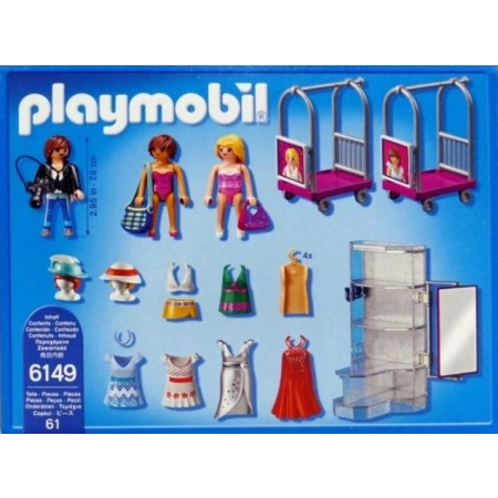 Kocki Playmobil City Life 6149 Pokaz Mody Sesja